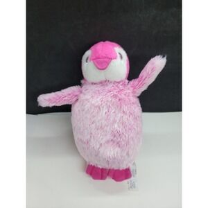 1994 The Petting Zoo Plush Stuffed Pink Penguin 7.5"